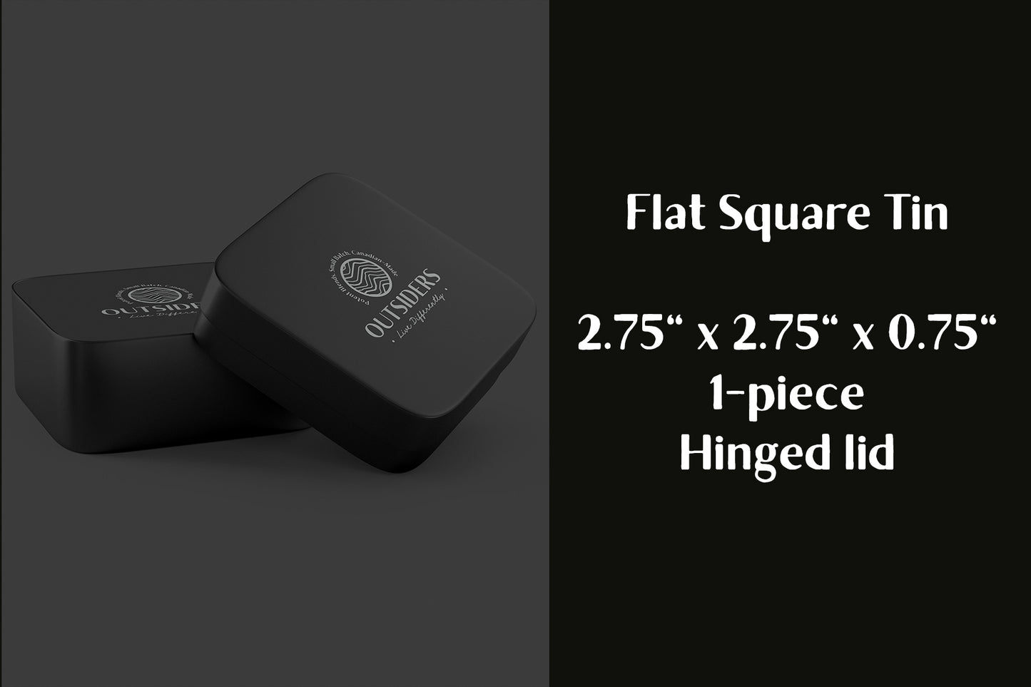 Engraved Storage Tins