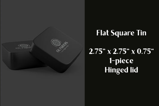 Engraved Storage Tins