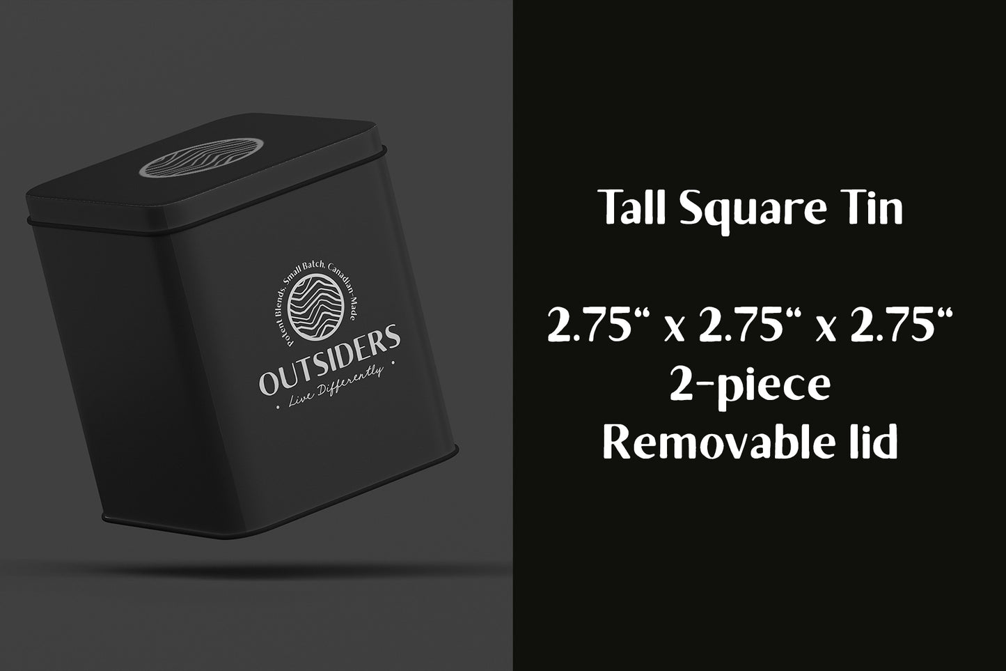 Engraved Storage Tins