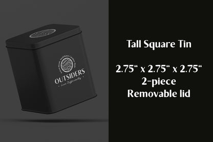 Engraved Storage Tins